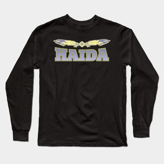 Haida Tribe Long Sleeve T-Shirt by MagicEyeOnly